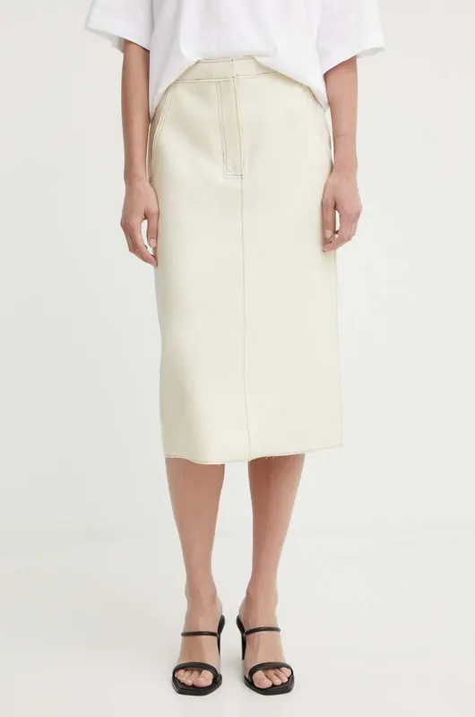 Day Birger et Mikkelsen spódnica Kellie - Bonded Viscose Blend