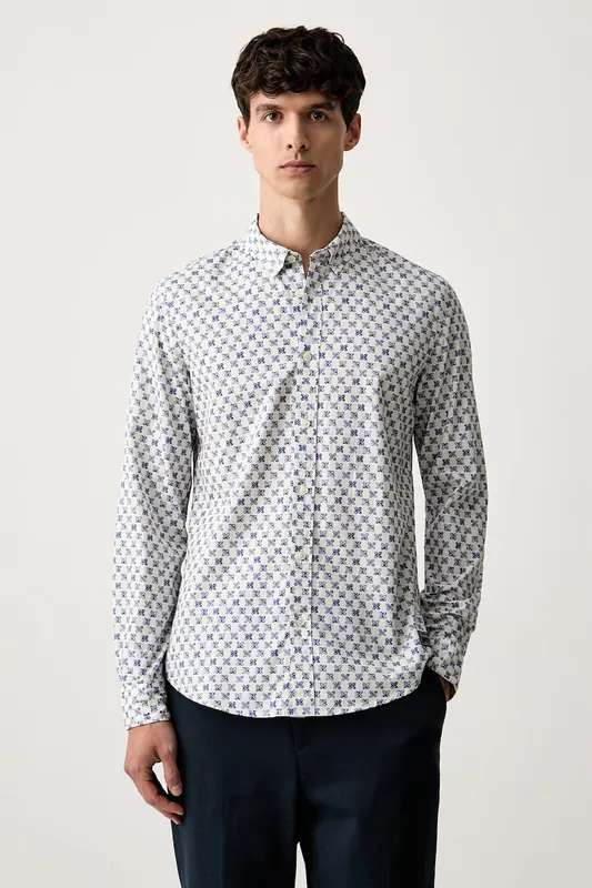 Scotch & Soda koszula męska bawełniana