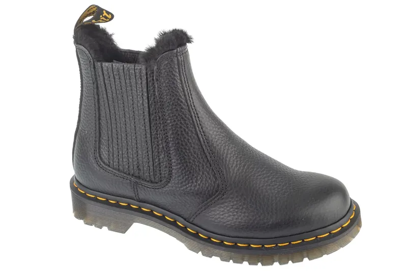 Dr. Martens 2976 Leonore II DM41416001, Damskie, Czarne, sztyblety, skóra licowa, rozmiar: 36