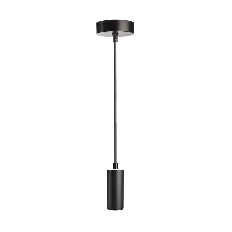 Żyrandol LED Lucea 6, czarna, aluminium, 2700 K