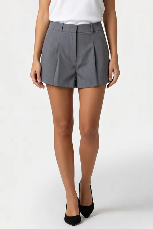 & Other Stories Lolo Shorts Grey Maat: 42 | Korte Broeken Outlet | Dames | Grijs