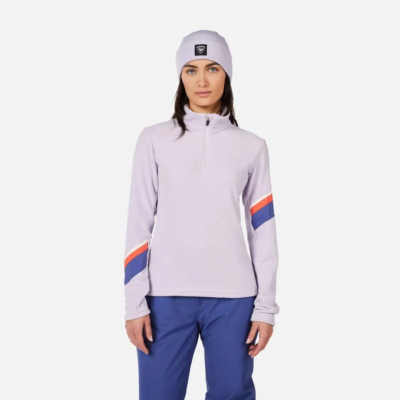 ROSSIGNOL BLUZA NARCIARSKA DAMSKA W STRAWPILE FLEECE HZ fioletowy (M)
