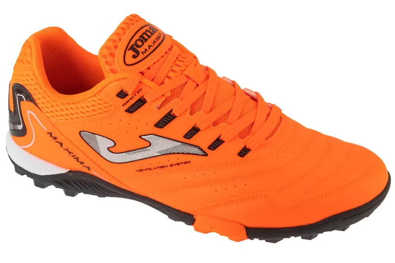 Joma Maxima 2508 TF MAXW2508TF, Męskie, Pomarańczowe, buty piłkarskie - turfy, skóra syntetyczna, rozmiar: 41