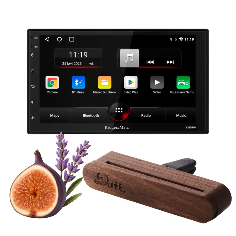 Autorádio s CarPlay/AndroidAuto 2DIN Vonná tyčinka Spinney