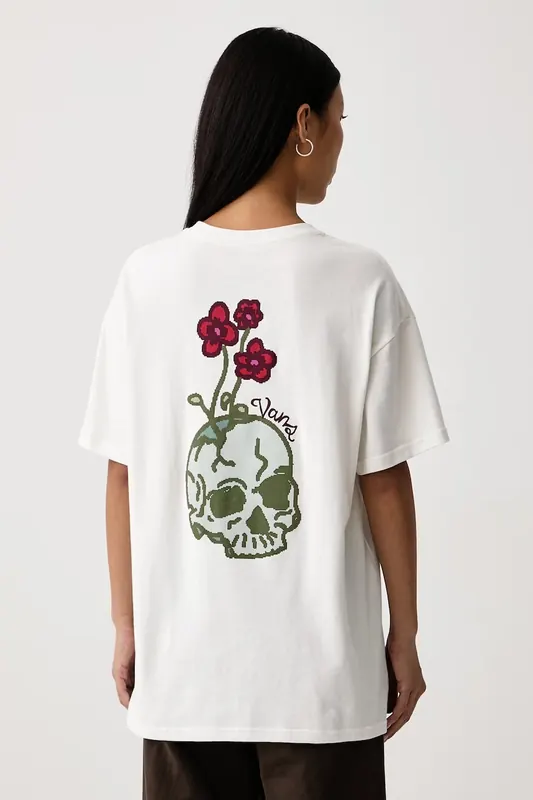 Vans T-shirt oversize damski bawełniany