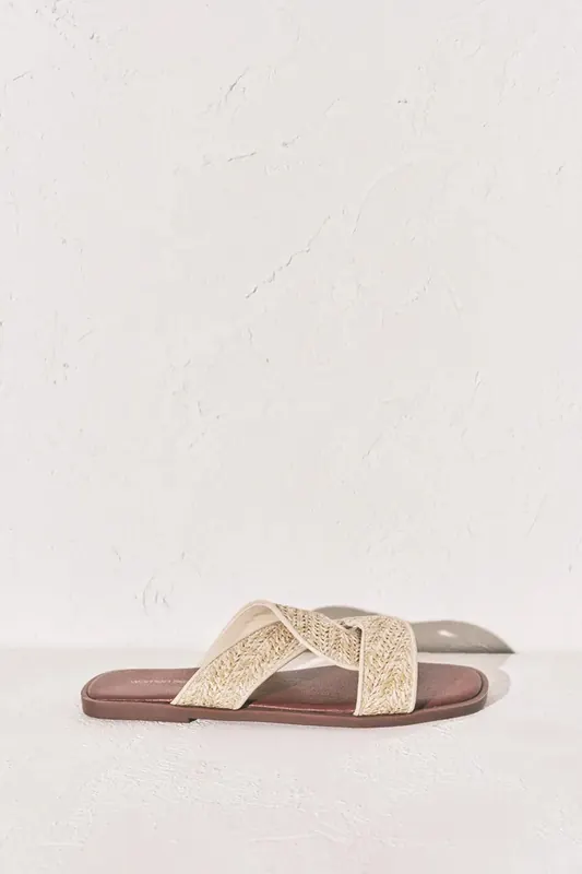 women'secret klapki damskie MMP NATURAL FLAT