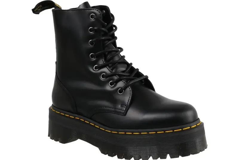 Dr. Martens Jadon 15265001, Unisex, Czarne, glany, skóra licowa, rozmiar: 42