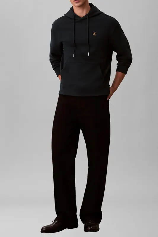 Calvin Klein Ls 350terry Monogram Sweater Nurture Navy Maat: XXL | Hoodies Outlet | Heren | Blauw
