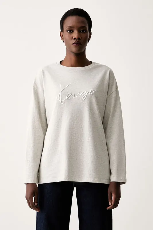 Kenzo longsleeve damski bawełniany