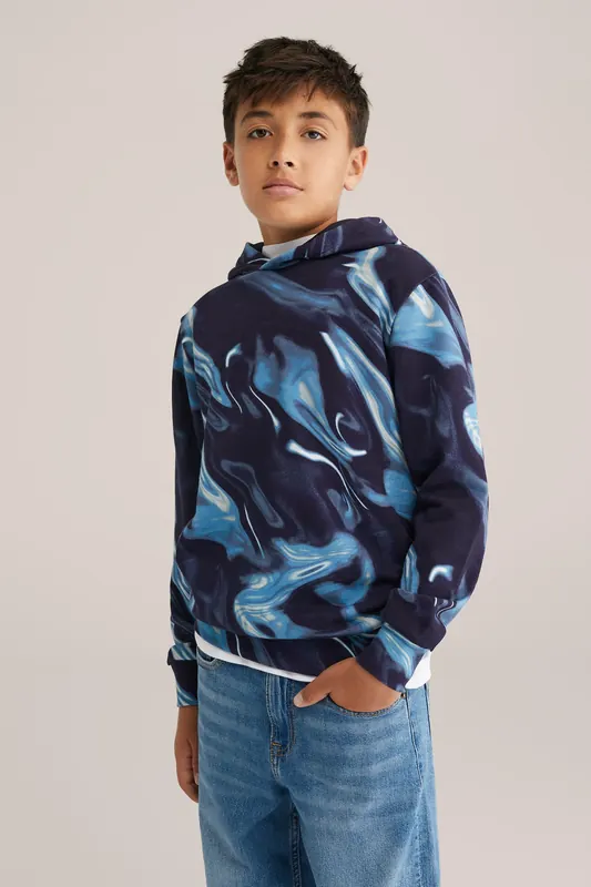 We Fashion Sweater Navy Blue Maat: 98/104 | Sportkleding Outlet | kids | Blauw