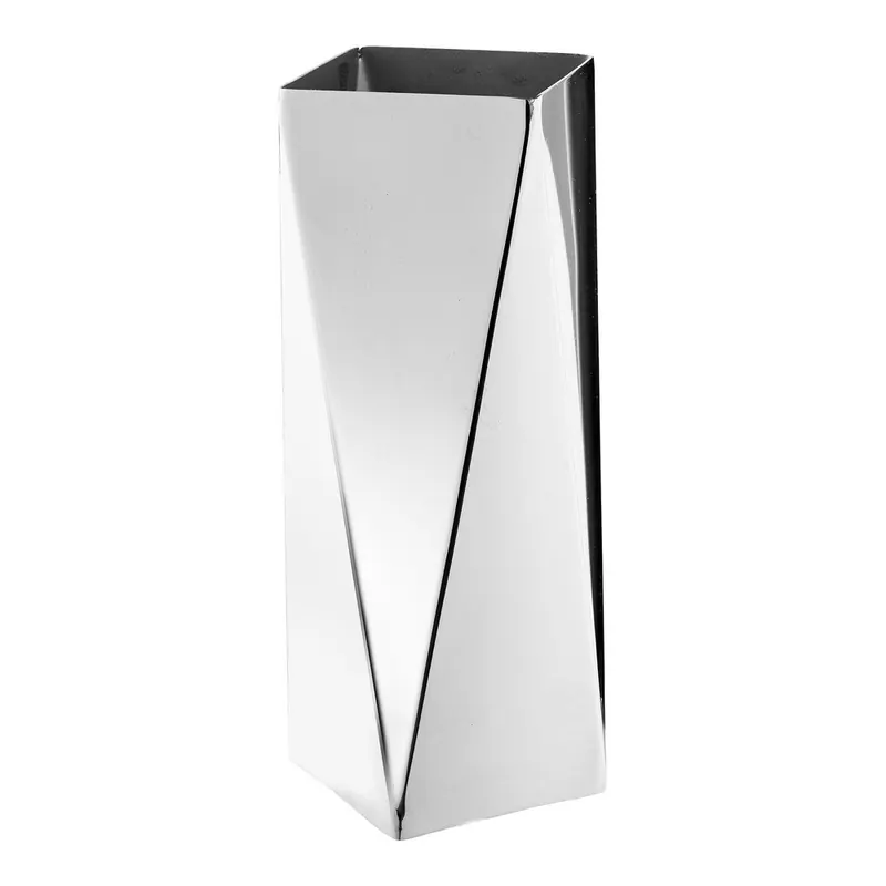 Stalowy wazon w kolorze srebra (wysokość 23 cm) – House Nordic