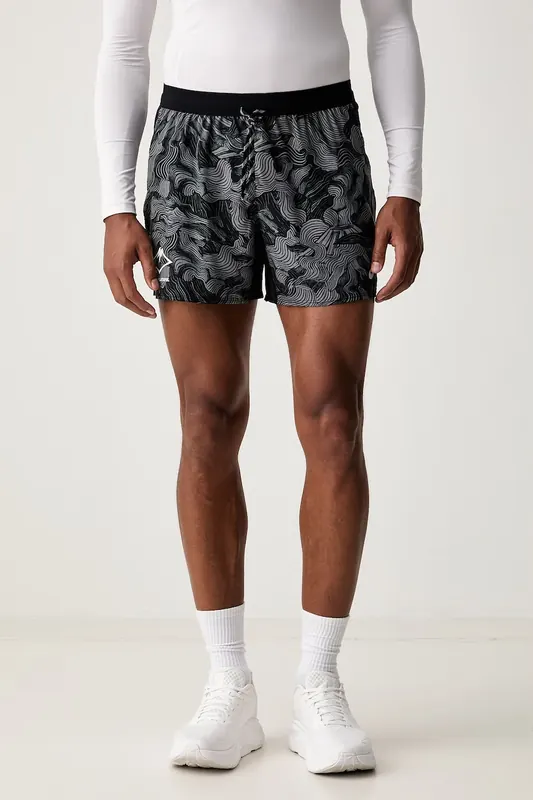 Asics szorty sportowe męskie FUJITRAIL ALL OVER PRINT 5IN SHORT