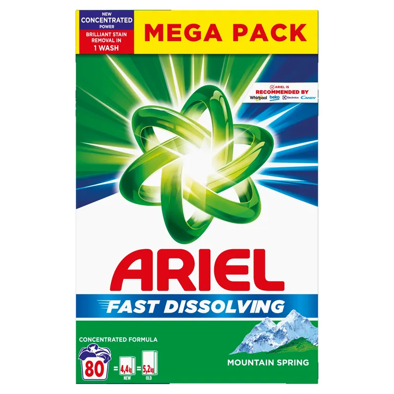 Ariel Proszek do prania Mountain Spring 4,4kg 80 prań
