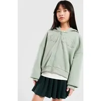 Pink&soda Bluza Rozpinana Z Kapturem Sage Crop