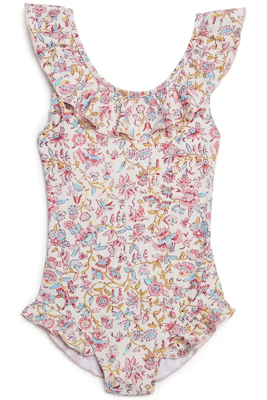 Louise Misha Bathing Suit Andrea Cream Padma Mudra Maat: 6M | Badmode Outlet | kids | Roze