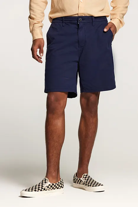 Shiwi Men Cotton Stretch Shorts Jack Dark Navy Maat: S | Korte Broeken Outlet | Heren | Blauw