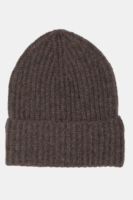 Closed Knitted Hat Caps & Hats Old Pine Maat: OS | Petten Outlet | Heren | Bruin