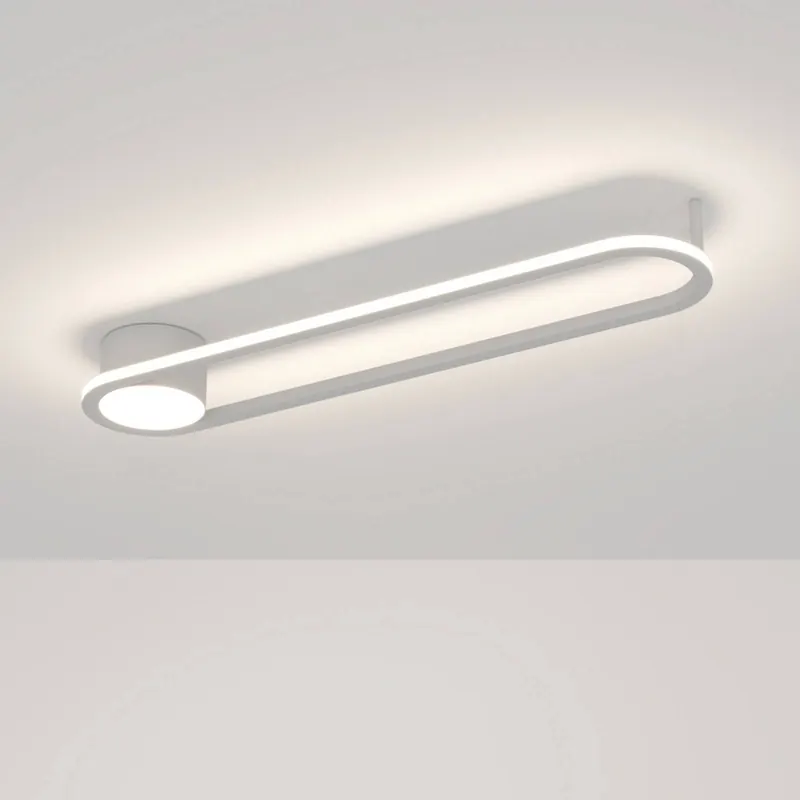 Lampa sufitowa LED EGLO COLLECORVINO, biała, długość 50 cm, CCT