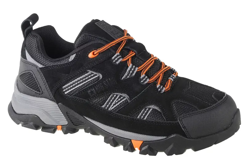 Big Star Trekking Shoes KK174062, Męskie, Czarne, buty trekkingowe, przewiewna siateczka, rozmiar: 43