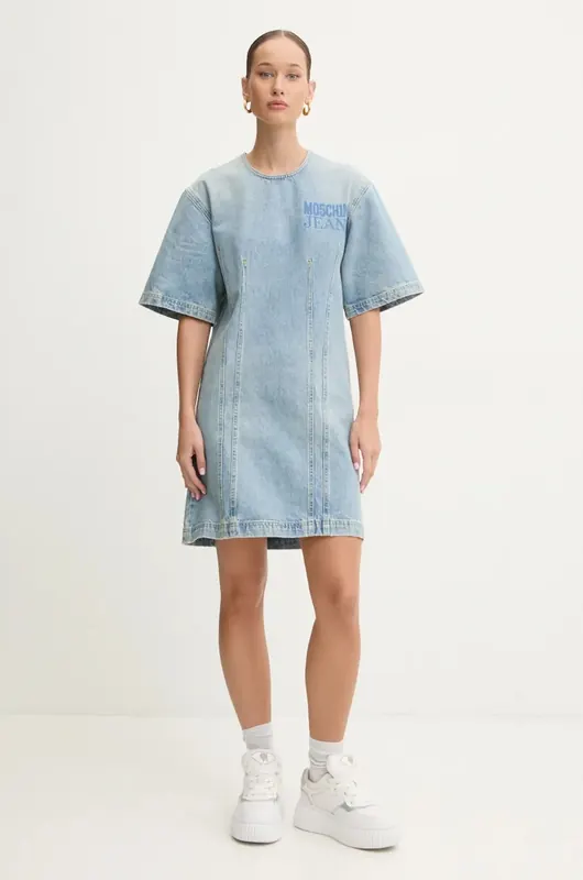 Moschino Jeans sukienka jeansowa