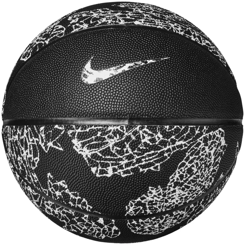 Nike 8P Prm Energy Deflated Ball N1008259-069, Unisex, Czarne, piłki do koszykówki, Guma, rozmiar: 7