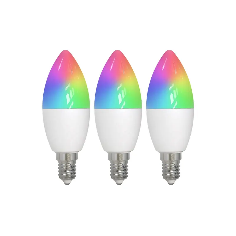 LUUMR Smart E14 4,9W CCT RGB ZigBee Tuya Hue 3 szt