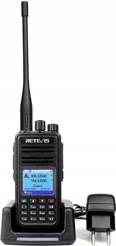 Retevis RT3S Ručná Vysielačka, Dvojpásmová, Gps, Nahrávanie, Rádiotelefón