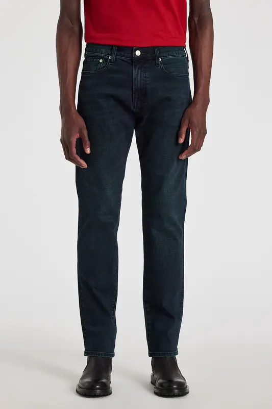 Paul Smith Mens Slim Standard Fit Jean Over Dyed Navy + Wash Maat: W36 R | Slim Jeans Outlet | Heren | Blauw