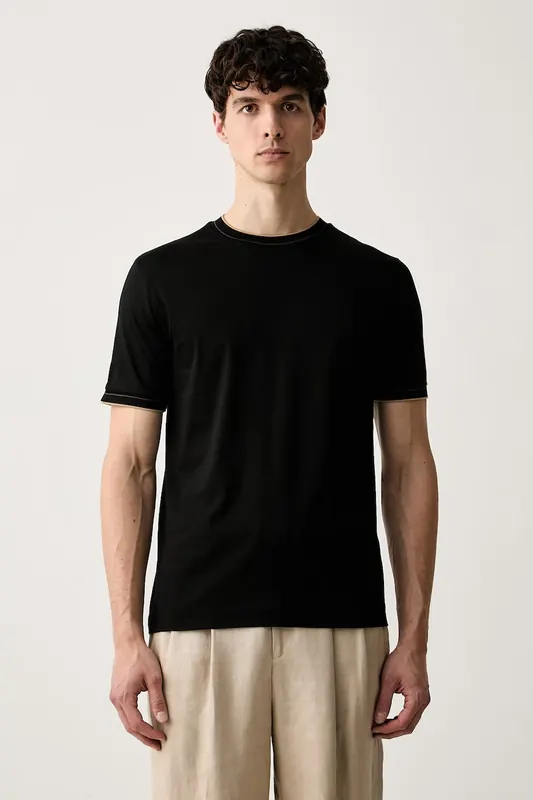 BOSS T-shirt męski bawełniany H-Tessler