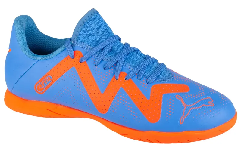 Puma Future Play IT Jr 107204-01, Dla chłopca, Niebieskie, buty halowe - halówki, skóra syntetyczna, rozmiar: 29