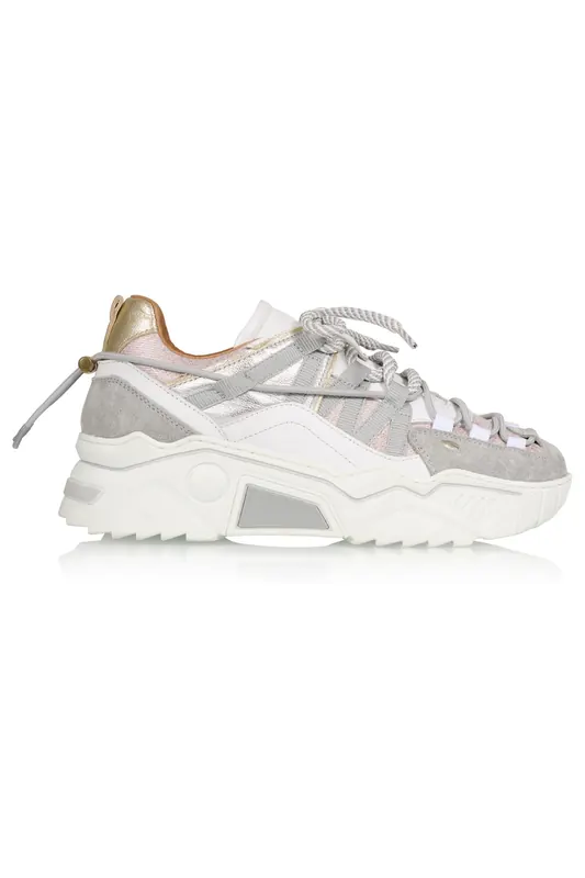 DWRS label Orion Grey / Silver Maat: 37 | Sneakers Outlet | Dames | Grijs