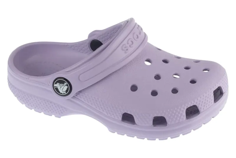 Crocs Classic Clog Kids T 206990-530, Dla dziewczynki, Fioletowe, klapki, syntetyk, rozmiar: 23/24