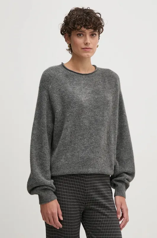 Pepe Jeans sweter z domieszką wełny IRMA CREW NECK