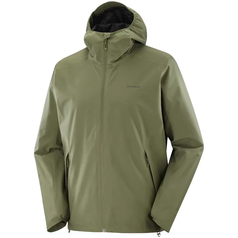 Salomon Outscape 2L Sol M LC2741600, Męskie, Zielone, kurtki, poliester, rozmiar: M
