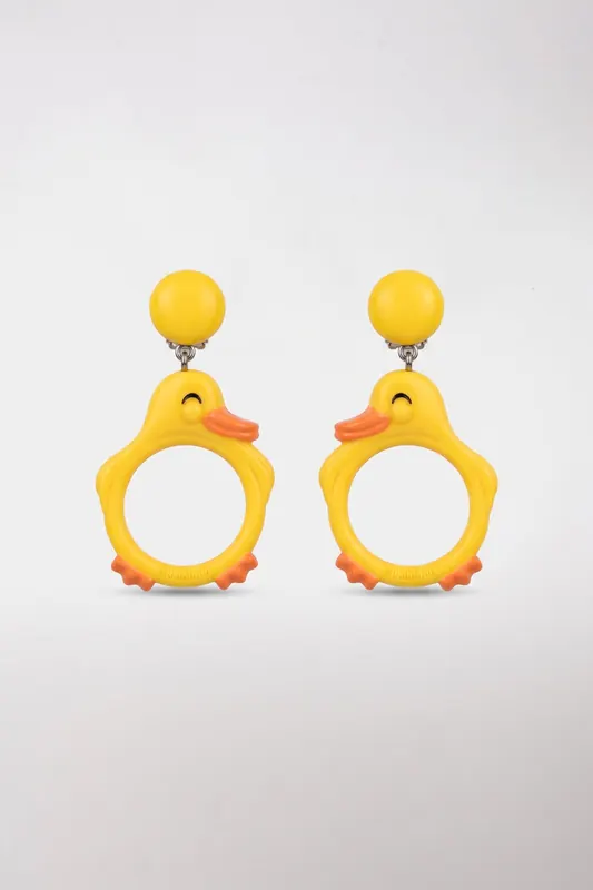 Moschino Earings Yellow Maat: OS | Oorbellen Outlet | Dames | Geel