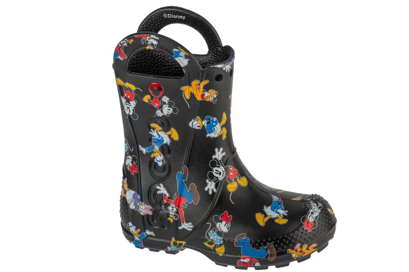 Crocs Mickey Friends Handle It Boot Kids 210889-90H, Dla dziewczynki, Wielokolorowe, kalosze, syntetyk, rozmiar: 28/29