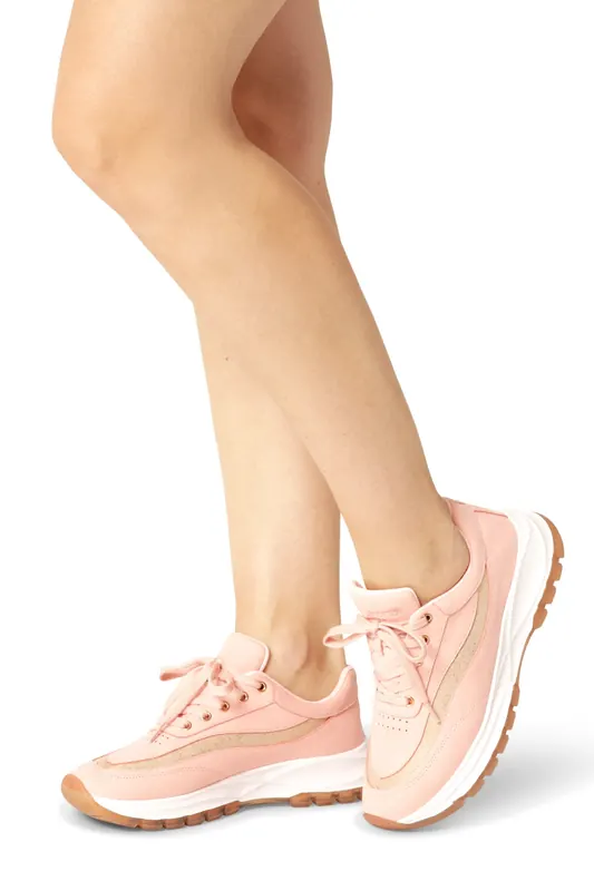 Ilse Jacobsen Shoes Tilia4072 Adobe Rose White Maat: 37 | Sneakers Outlet | Dames | Roze