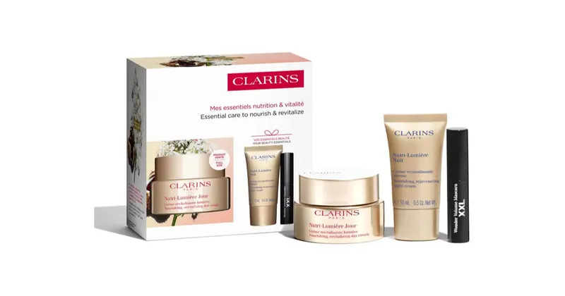 Clarins Zestaw upominkowy Nutri-Lumière Collection dla skóry dojrzałej