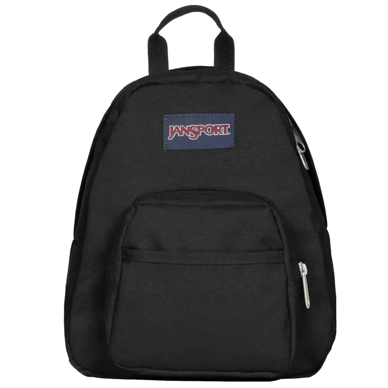 JanSport Half Pint Backpack EK0A5BBIN55, Unisex, Czarne, plecaki, poliester, rozmiar: One size