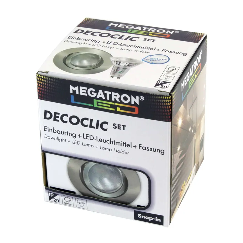 Spot wpuszczany LED Decoclic Set GU10 4,5W LED
