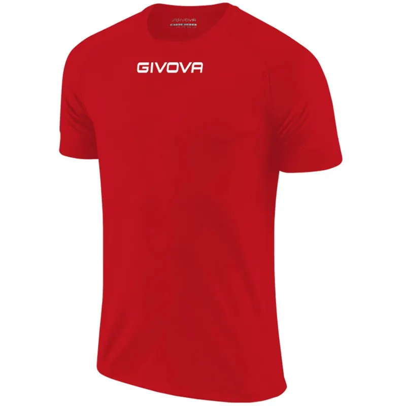 GIVOVA koszulka sportowa męska treningowa MAC03 czerwona (2XL)