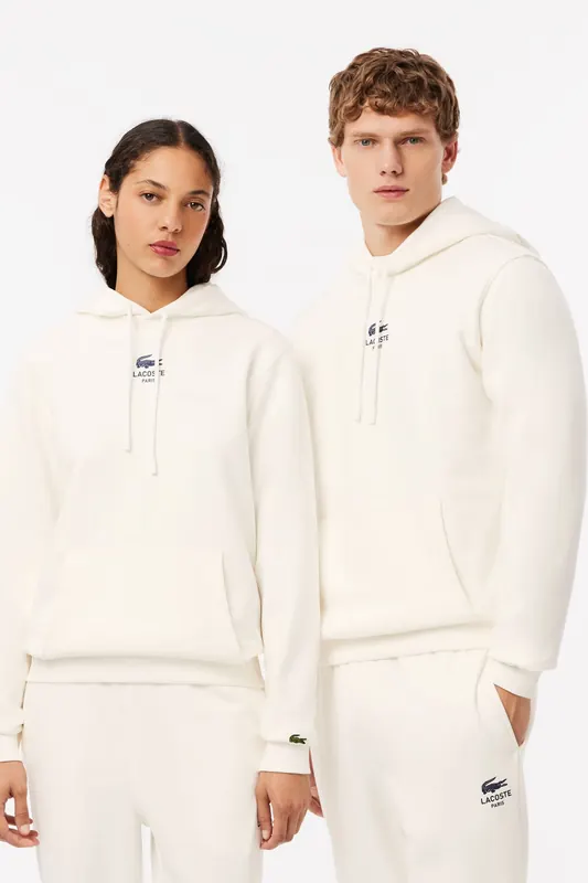 Lacoste Unisex Sweatshirt Flour Maat: S | Hoodies Outlet | Unisex | Wit