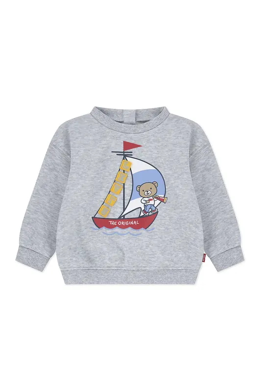 Levi's Boys Levis Sailing 3d Crew Gray Heather Maat: 3M | Truien Outlet | kids | Grijs
