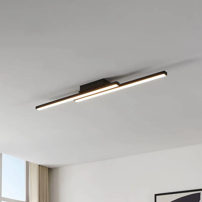 EGLO connect Fraioli-Z lampa sufitowa LED czarna