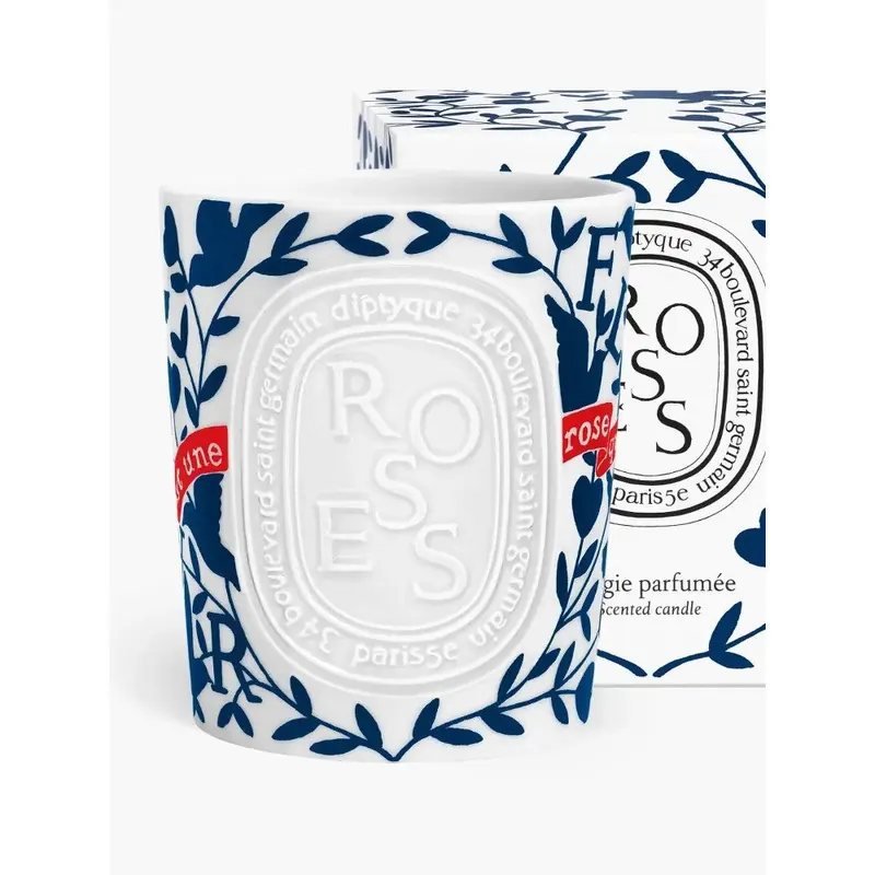 Diptyque Roses świeca walentynkowa 600 GR.