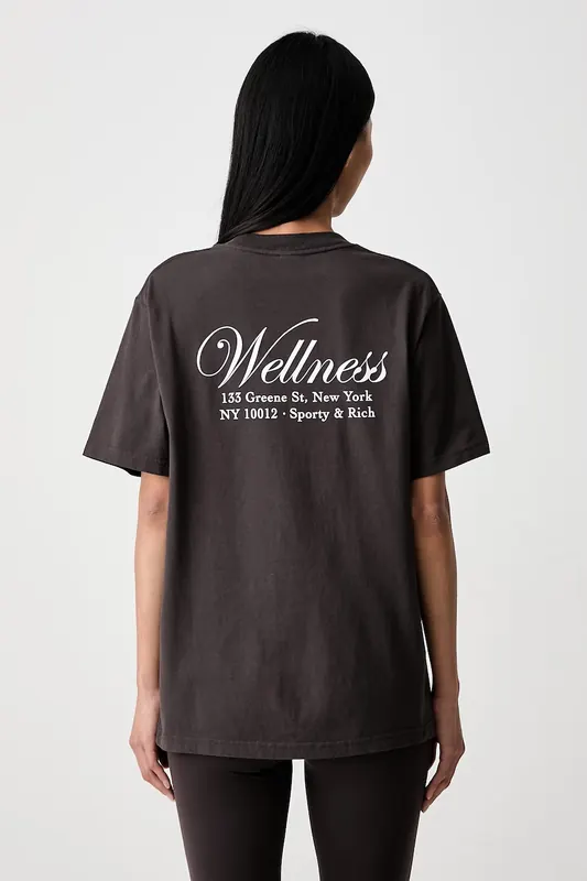 Sporty & Rich  Soho T-shirt bawełniany