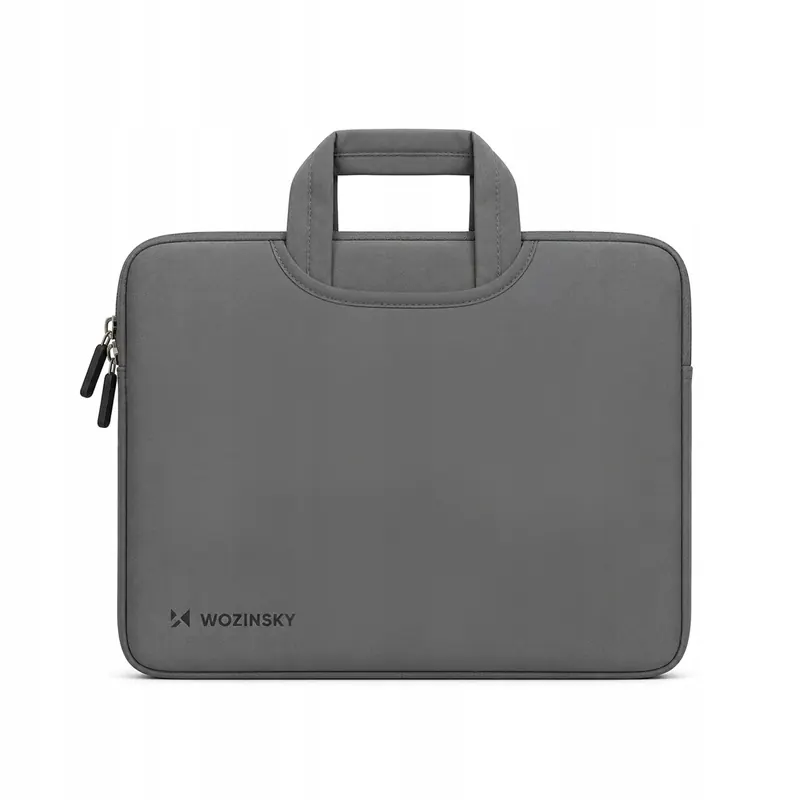 Torba na laptop Wozinsky WNT-13G 13-14" z chowaną rączką neoprenowa szara