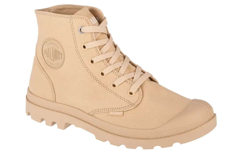Palladium Mono Chrome 73089-274-M, Unisex, Beżowe, buty sneakers, tkanina, rozmiar: 37