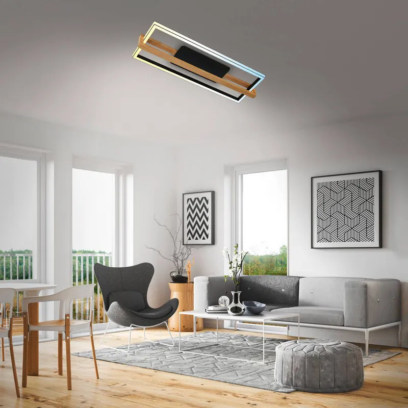 Lampa sufitowa LED 3769015 CCT z pilotem zdalnego sterowania