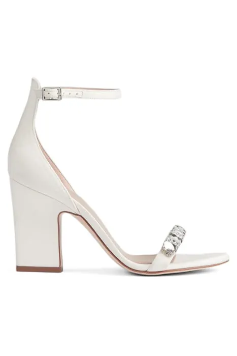 LK Bennett Fs Josephine Bridal Ivory Maat: 38 | Sandalen Outlet | Dames | Ecru